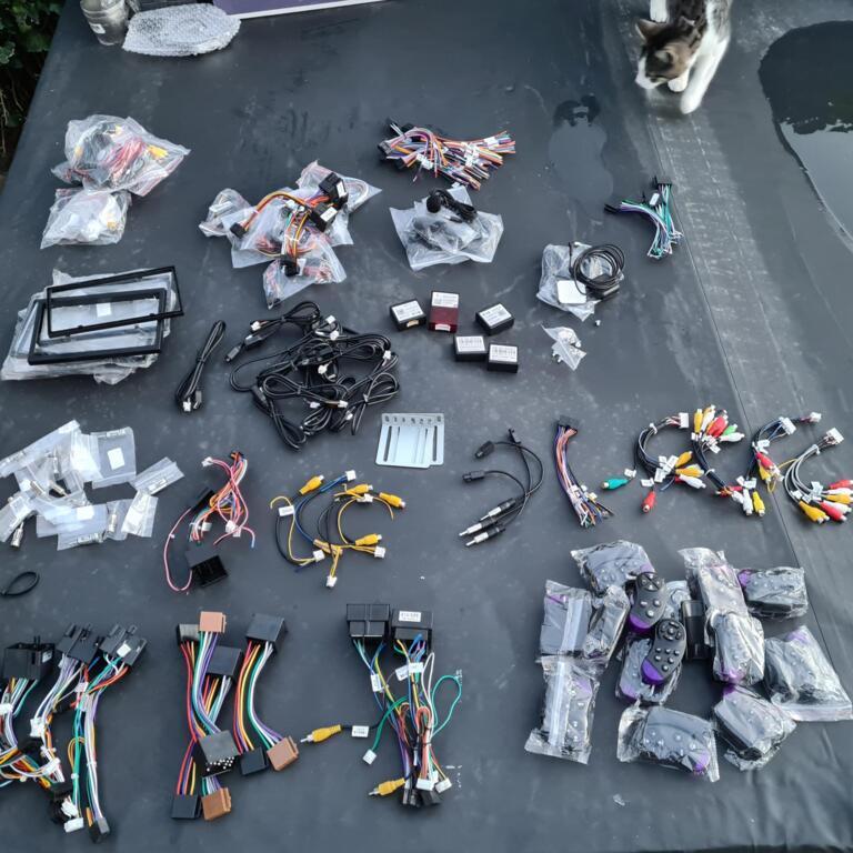 Autoradio verloopstekkers connectoren | Android / Carplay, Auto-onderdelen, Elektronica en Kabels, Gebruikt, Ophalen of Verzenden