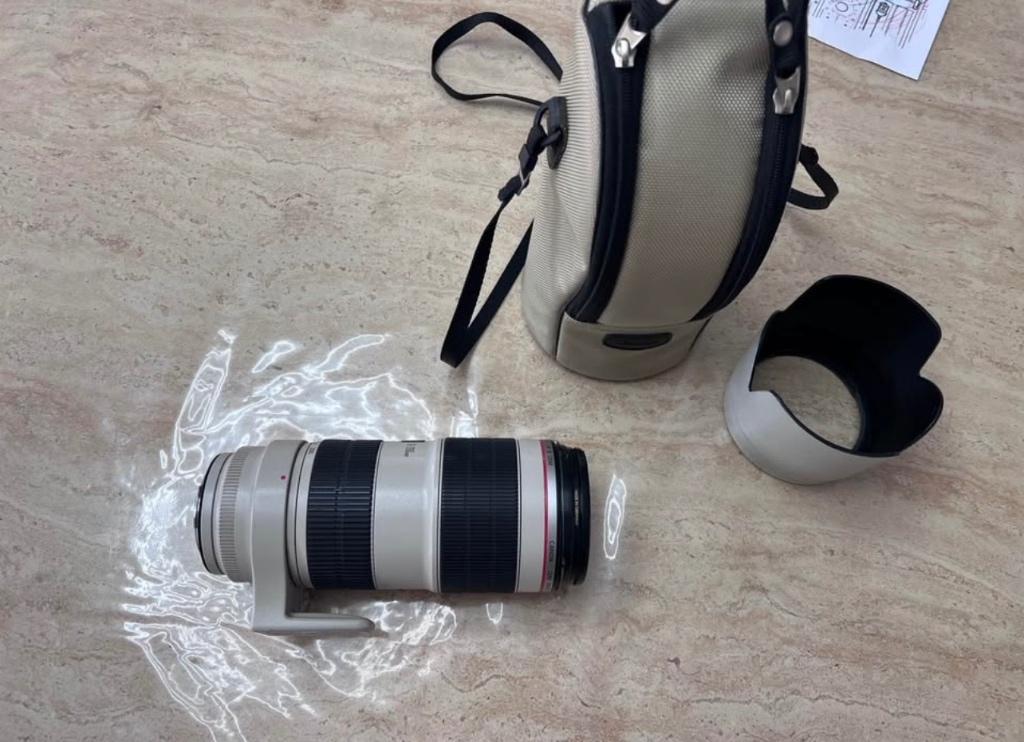 Canon EF 70-200mm f/2.8. L IS II USM, Audio, Tv en Foto, Foto | Lenzen en Objectieven, Ophalen, Zo goed als nieuw