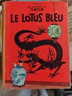Tintin – Le Lotus Bleu – Casterman – Dos rouge – Édition anc, Collections, Enlèvement
