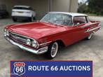 Chevrolet Impala Sedan | 1960 | Route 66 Auctions, Auto's, Oldtimers, Chevrolet, Zwart, Bedrijf, Handgeschakeld