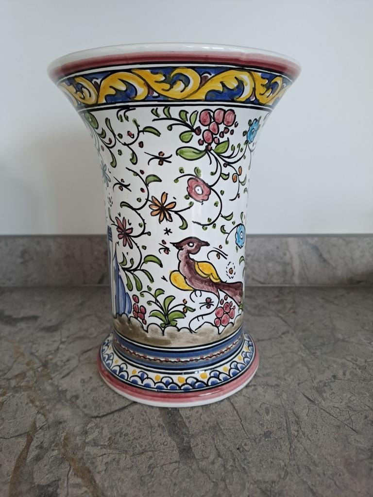 vintage Rouen fait main, Antiek en Kunst, Antiek | Vazen, Ophalen