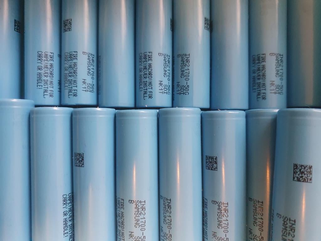 30x Cellules accu Samsung 21700 50g 4800mah batterie, Envoi