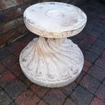 Grande base ronde ancienne en pierre solide H 35 cm L 40 cm, Enlèvement, Utilisé, Pierre, Autres types