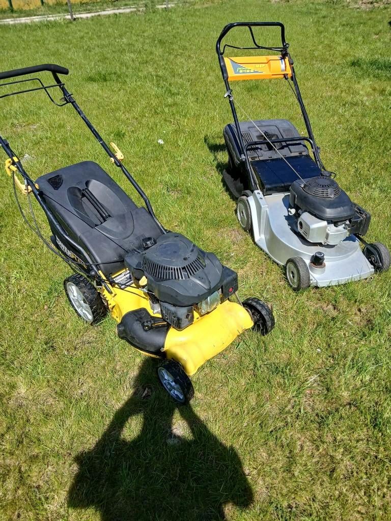 Grasmaaier, Ophalen, Cirkelmaaier, Gebruikt, Opvangbak