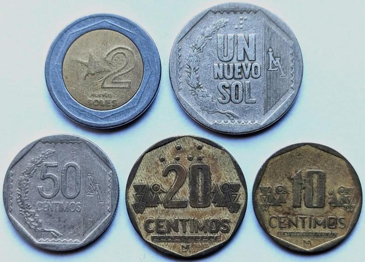 Peru - muntenset, Postzegels en Munten, Munten | Amerika, Setje, Zuid-Amerika, Ophalen