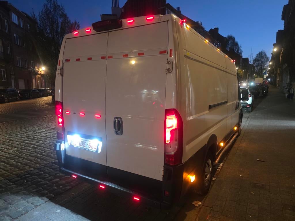 Citroen jumper 2.0,163ch,euro6b,2018,237000km,Bruxelles, Autos, Camionnettes & Utilitaires, 6 portes, Euro 6, Boîte manuelle, Beige