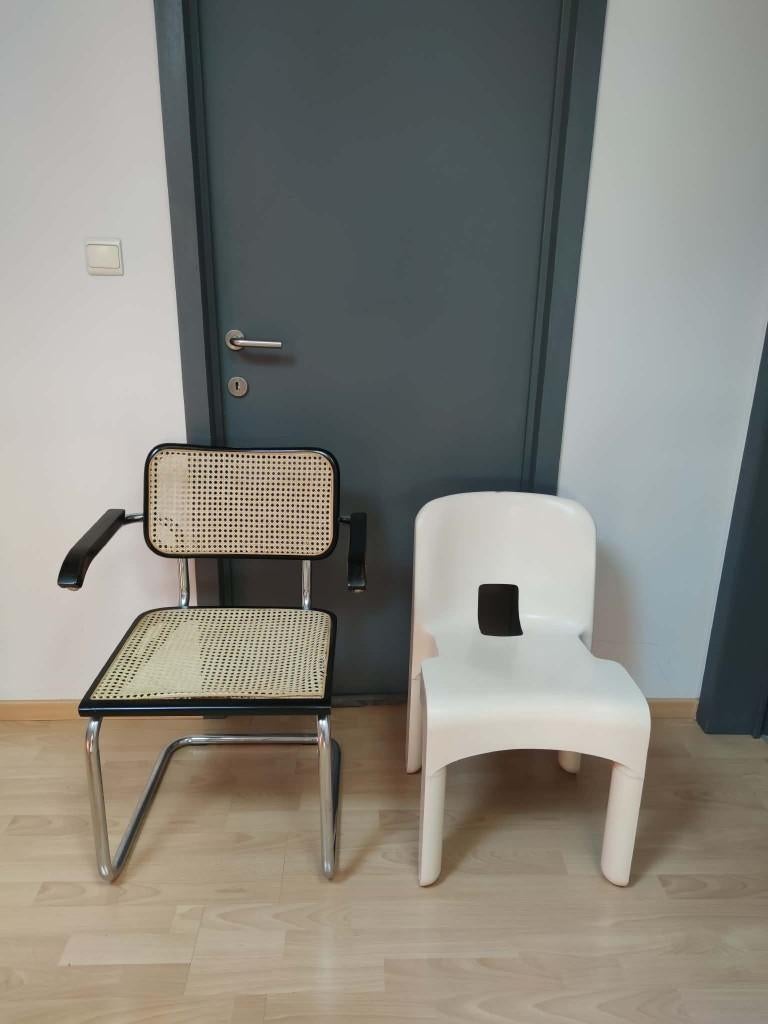 Chaises design — Cesca & Joe Colombo, Enlèvement, Utilisé, Autres couleurs, Cinq, Six Chaises ou plus