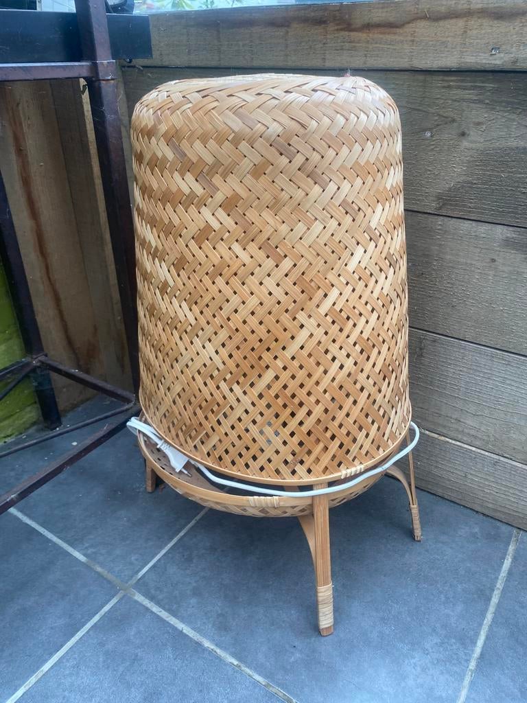 Éclairage en rotin, Maison & Meubles, Enlèvement, Comme neuf, Modern