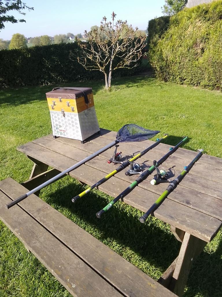 Matériel de Pêche à truites, Ophalen, Molen