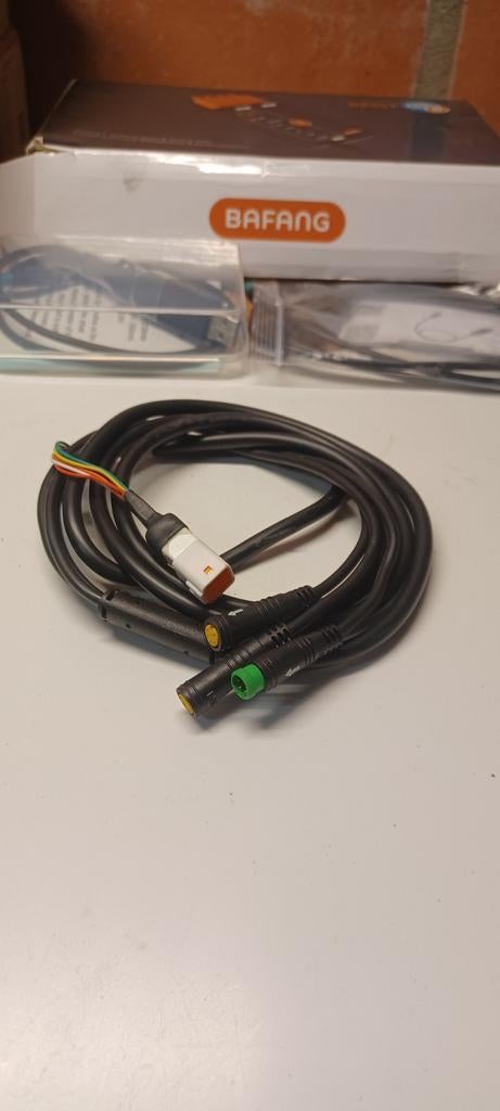 Bafang UART kabel nieuwe, Fietsen en Brommers, Fietsonderdelen, Ophalen