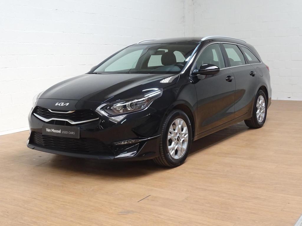 Kia Ceed Sportswagon Pulse 1.0 T-GDi 100 MHEV DCT ISG, Auto's, Stof, Zwart, Elektronische parkeerrem, Bedrijf