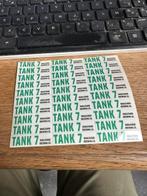 ensemble de petits autocollants Tank 7 Brewing Co, Collections, Enlèvement ou Envoi, Neuf, Panneau, Plaque ou Plaquette publicitaire