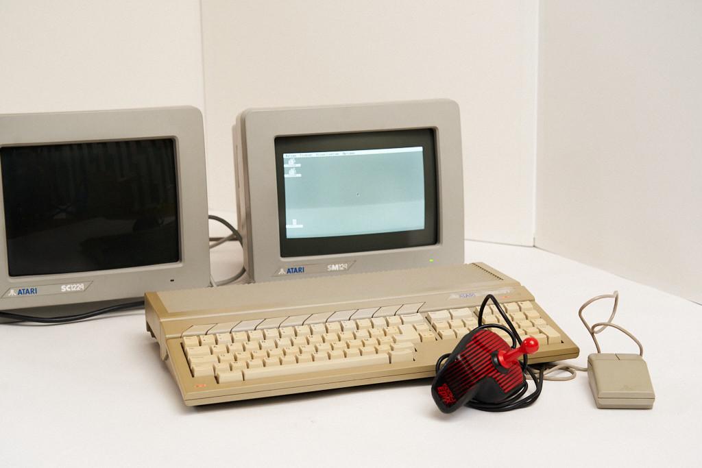 ATARI STF 1040 + Moniteur SM124 - Vintage Retro, Ophalen, Atari