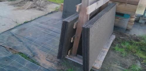 Gehamerd serreglas, Tuin en Terras, Kassen, Gebruikt, Kweekkas, Staal, Glas, Ophalen