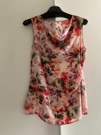 Rosé blouse met watervalkraag, Ophalen of Verzenden, Zo goed als nieuw, Maat 38/40 (M), Roze