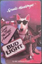 1 Speelkaart  Bud Light, Verzamelen, Ophalen of Verzenden