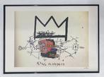J M Basquiat : lithographie 50 par 70 cm. Vendue encadrée, Enlèvement ou Envoi