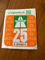 Wegenvignet Zwitserland 2025, Ophalen