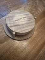 Set van 6 houten onderzetters, Huis en Inrichting, Woonaccessoires | Onderzetters, Ophalen of Verzenden, Zo goed als nieuw