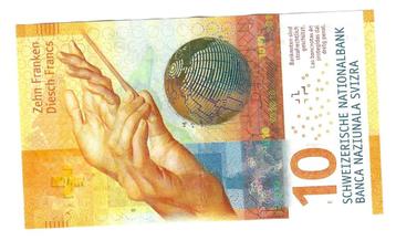 Bankbiljet Suisse beschikbaar voor biedingen