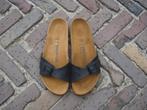 Gratis verzenden luxe zwarte madrid birkenstock slippers 40, Verzenden, Zwart, Nieuw, Slippers