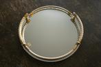 Plateau de service en laiton avec miroir de Dimart Milano, Antiquités & Art, Enlèvement
