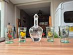 Bacardi karaf 150 jaar met glazen, Verzamelen, Ophalen of Verzenden