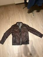 Echt leren jas, Kleding | Heren, Jassen | Winter, Ophalen of Verzenden, Zo goed als nieuw, Maat 52/54 (L), Bruin