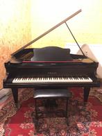 VLEUGELPIANO TE KOOP, Muziek en Instrumenten, Piano's, Ophalen, Gebruikt, Zwart, Hoogglans
