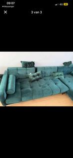 zetel flessen groen / design bali, Huis en Inrichting, Ophalen, Zo goed als nieuw, Kunststof