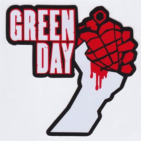 Green Day sticker #1, Collections, Musique, Artistes & Célébrités, Neuf, Envoi