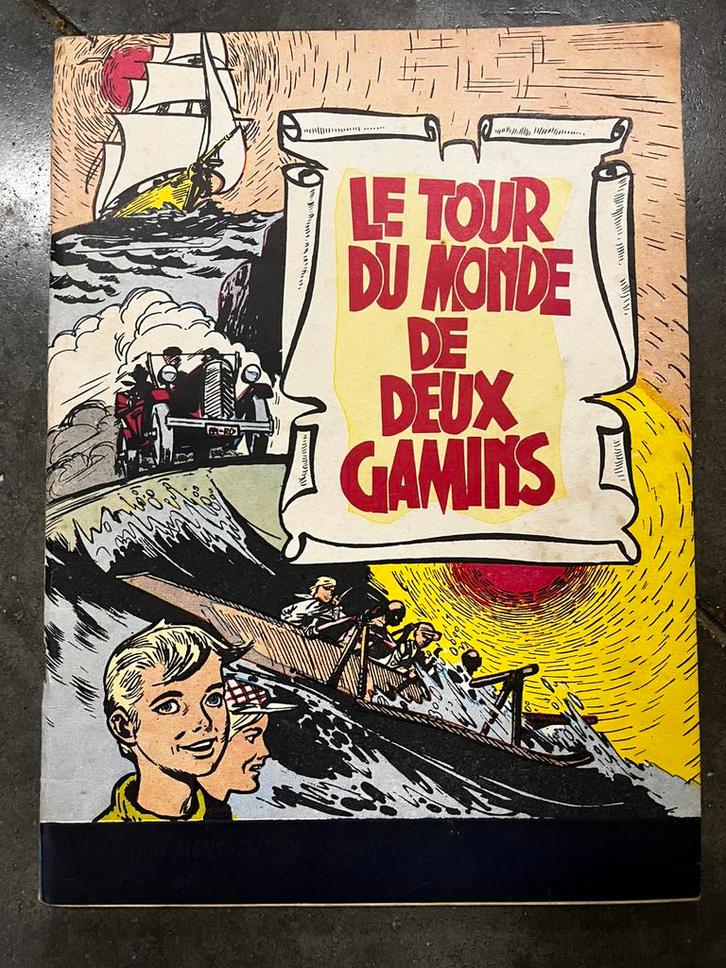 strip “Le tour du monde de deux gamins”, Boeken, Strips | Comics, Zo goed als nieuw, Ophalen of Verzenden
