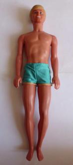Barbiepop: KEN SUN GOLD MALIBU 1984, Kinderen en Baby's, Speelgoed | Poppen, Ophalen of Verzenden, Gebruikt, Barbie