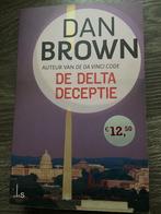 Dan Brown - De Delta deceptie, Comme neuf, Dan Brown, Enlèvement ou Envoi