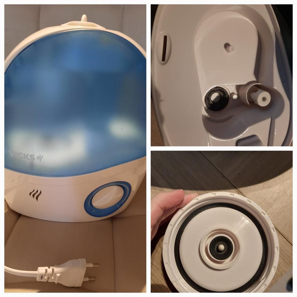 Vicks luchtbevochtiger met of zonder geurpads, Kinderen en Baby's, Babykleding | Overige, Ophalen