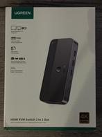 UGREEN HDMI KVM-schakelaar 4K, Computers en Software, Ophalen of Verzenden, Zo goed als nieuw