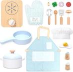 Kinderkookset van hout SNELLE GRATIS LEVERING, Verzenden, Nieuw, Hout, Speelkeuken-accessoire