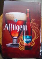 AFFLIGEM BIER REKLAME -METAAL-, Verzamelen, Ophalen of Verzenden