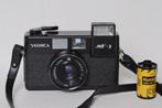 Yashica MF-2 + hoesje.: Analoge camera, Audio, Tv en Foto, Fotocamera's Analoog, Ophalen of Verzenden, Refurbished, Compact
