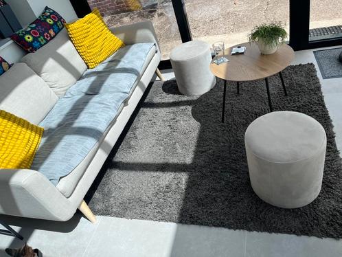 Te koop: Hoogpolig bruin vloerkleed – 160 x 230 cm, Huis en Inrichting, Stoffering | Tapijten en Vloerkleden, Gebruikt, 150 tot 200 cm