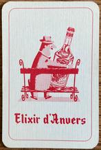 Losse speelkaart ELIXIR d’ANVERS/ANTWERPEN, Verzamelen, Ophalen of Verzenden, Zo goed als nieuw, Speelkaart(en)
