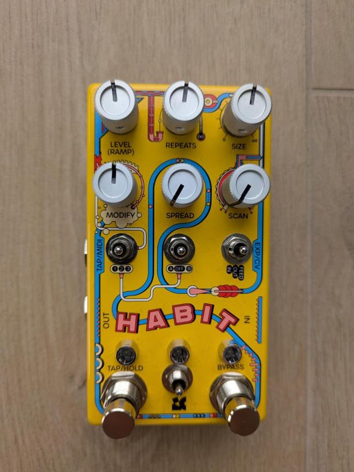 Chase Bliss Habit, Muziek en Instrumenten, Effecten, Zo goed als nieuw, Ophalen of Verzenden