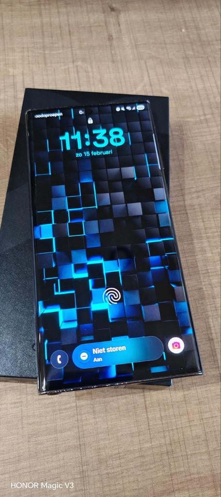 VERKOCHT       Samsung S22 ultra 128gb, Enlèvement