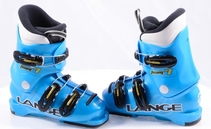 Chaussures de ski 30 30.5 EU pour enfants LANGE TEAM 7, macr, Sports & Fitness, Ski & Ski de fond, Utilisé, Chaussures, Carving