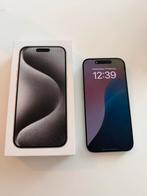 Iphone 15 pro 128gb met gratis nieuw hoesje, Telecommunicatie, Mobiele telefoons | Apple iPhone, Ophalen, Zo goed als nieuw, IPhone 15