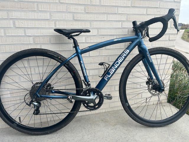 Gravelbike / cross fiets Flanders, Fietsen en Brommers, Fietsen | Racefietsen, Zo goed als nieuw, Aluminium, Ophalen