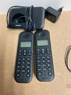 téléphone fixe, Enlèvement ou Envoi, Utilisé, 2 combinés