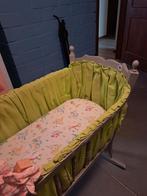 Houten geschilderde schommelwieg, Kinderen en Baby's, Babywiegjes en Ledikanten, Ophalen, Gebruikt