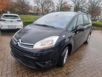 Citroën c4  grand  picaso, Auto's, Citroën, Euro 5, Zwart, Bruin, 1600 cc