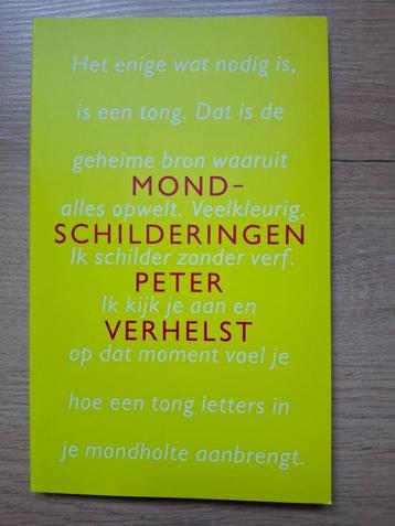 Peter Verhelst Mondschilderingen 2002 beschikbaar voor biedingen